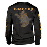 Bathory 'The Return' (Black)  Long Sleeve Shirt Back