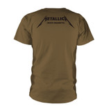 Metallica 'Death Magnetic' (Green) T-Shirt Back Print