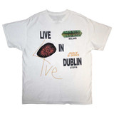 Travis Scott 'Summer Run 2023 Dublin' (White) T-Shirt BACK