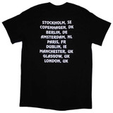 Wu-Tang Clan 'Tour '23 Dragon Back Print' (Black) T-Shirt BACK