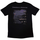 Megadeth 'Countdown' (Black) T-Shirt BACK
