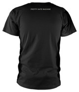 Nine Inch Nails 'Pretty Hate Machine Back Print' (Black) T-Shirt Back Print