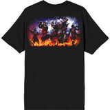Iron Maiden 'Dead By Daylight Monster Eddie' (Black) T-Shirt BACK