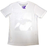 Olivia Rodrigo 'Guts Album Cover' (White) T-Shirt BACK