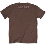 Kaiser Chiefs 'Everything Is Brilliant' (Brown) T-Shirt Back Print