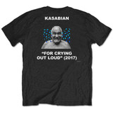 Kasabian 'FCOL' (Black) T-Shirt Back Print