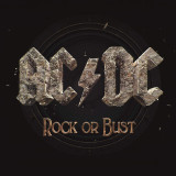 PRE-ORDER - AC/DC 'Rock Or Bust' (50th Anniversary) 2LP Gold Vinyl - RELEASE DATE 21st June 2024