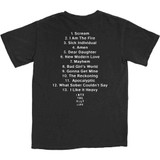 Halestorm 'The Wild Cover' (Black) T-Shirt Back Print