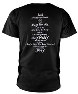 Korn 'Issues Tracklist' (Black) T-Shirt Back