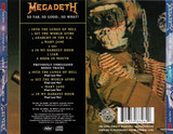 Megadeth 'So Far, So Good...So What!' CD Jewel Case