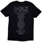 AC/DC 'Back In Black PWR-UP EU Tour '24' (Black) T-Shirt BACK
