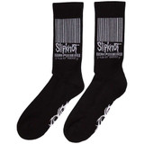 Slipknot 'Barcode & Tribal S' (Black) Socks (One Size = UK 7-11) BACK