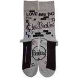 The Beatles 'Cavern' (Grey) Socks (One Size = UK 7-11) BACK