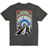 The Who 'Flag Cartoon' (Grey) T-Shirt BACK