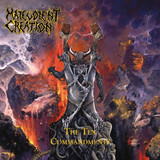 Malevolent Creation 'The Ten Commandments' LP Transparent Orange Vinyl