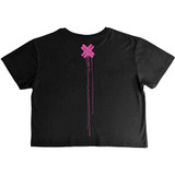 Electric Callboy 'Eat Me Alive' (Black) Womens Crop Top BACK