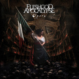 Fleshgod Apocalypse 'Opera' LP Copper Black Marbled Vinyl