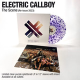 Electric Callboy 'The Scene' LP Clear Purple Splatter Vinyl