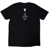 David Gilmour 'Luck & Strange Portrait' (Black) T-Shirt BACK