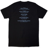 David Gilmour 'Luck & Strange Rome' (Black) T-Shirt BACK