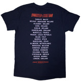 Bruce Springsteen 'Tour '24 Guitar Photo' (Blue) T-Shirt BACK