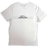 Blur 'Pocket Blur/Parklife' (White) T-Shirt BACK