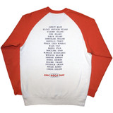 Bruce Springsteen 'Tour '24 Wheel' (2 Tone) Long Sleeve Raglan Shirt BACK