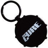 The Cure 'Logos Drum Double Sided' Keyring BACK