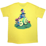 Grateful Dead 'Rose Pose Yellow' (Yellow) T-Shirt BACK