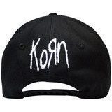 Korn 'Oval Logo' (Black) Baseball Cap BACK