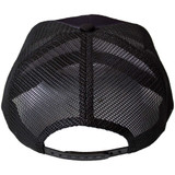 Bob Marley 'Logo & Face' (Black) Trucker Cap BACK