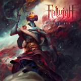 Fallujah 'Xenotaph' LP Red Black Swirl Vinyl