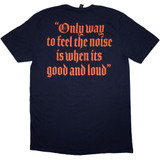 Motorhead 'Good & Loud' (Blue) T-Shirt BACK