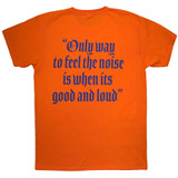 Motorhead 'Good & Loud' (Orange) T-Shirt BACK