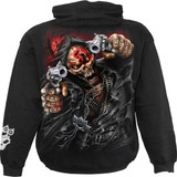 Five Finger Death Punch 'Assassin Revolvers' (Black) Pull Over Hoodie