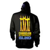 Corrosion of Conformity 'Blind' (Black) Pull Over Hoodie Back
