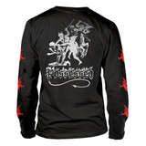 Possessed 'Baphomet' (Black) Long Sleeve Shirt Back