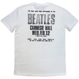 The Beatles 'Tour '64 Carnegie Hall' (White) T-Shirt BACK