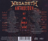 Megadeth 'Anthology: Set The World Afire' 2CD Jewel Case