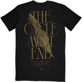 Sleep Token 'The Cycle Must End' (Black) T-Shirt BACK