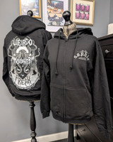 SLF 'Weirdo Mosher Freak Smoke' (Black) Hoodie