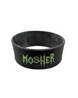 SLF 'Weirdo Mosher Freak (Absinthe)' (Black) Wide Wristband
