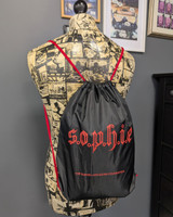 SLF 'S.O.P.H.I.E. Logo (Red)' Draw String Bag
