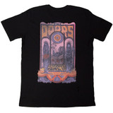 The Doors 'Pink Orange' (Black) T-Shirt BACK
