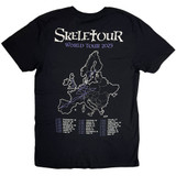 Ghost 'Skeleta Album Cover '25 Tour Dates' (Black) T-Shirt BACK