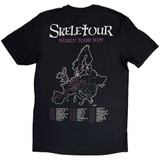Ghost 'Skeletour Admat '25 Tour Dates' (Black) T-Shirt BACK