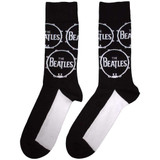The Beatles 'Drum Logo Repeat' (Multicoloured) Womens Socks (One Size = UK 4-7)