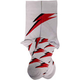 David Bowie 'Flash White' (Multicoloured) Womens Socks (One Size = UK 4-7)