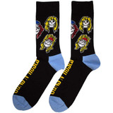 Guns N' Roses 'Skulls Band' (Multicoloured) Womens Socks (One Size = UK 4-7)