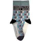 The Beatles 'Abbey Road Colours Crossing Repeat' (Multicoloured) Womens Socks (One Size = UK 4-7)